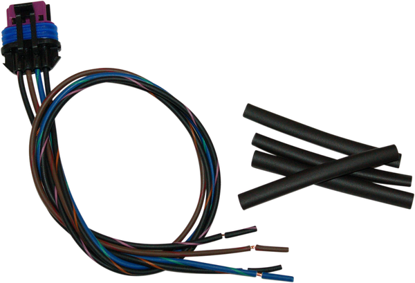 Wiring Harness With Pigtail Black, 1, nordicamoto.ro