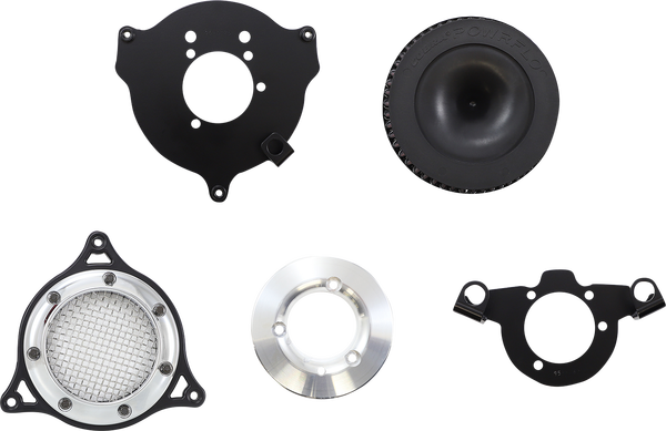 Rpt Air Cleaner Kit Black, Silver, 2, nordicamoto.ro
