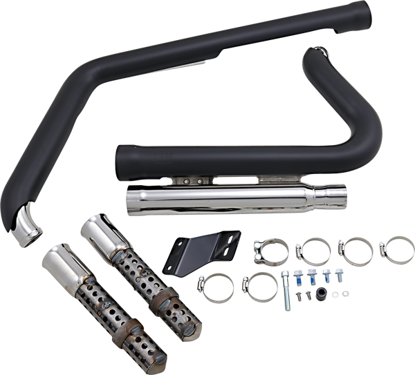 Speedster 909 Exhaust System Black, 1, nordicamoto.ro
