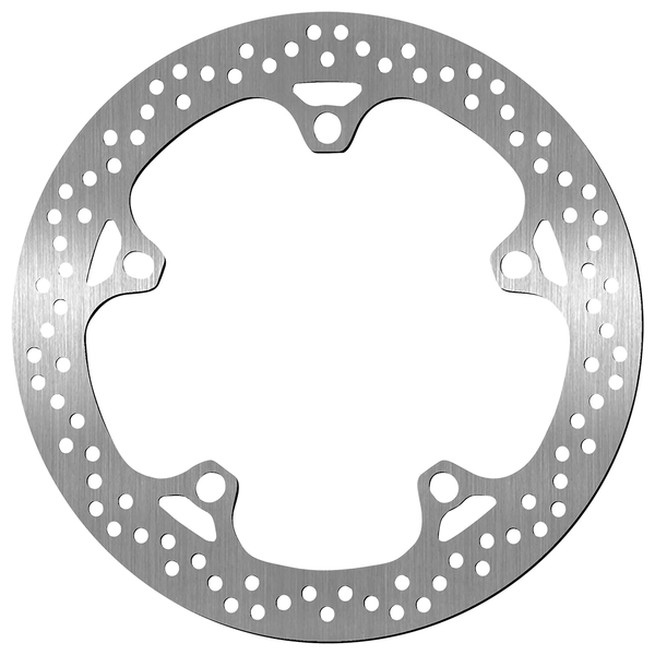 Brake Rotor Round Silver, 1, nordicamoto.ro