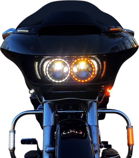 Probeam Road Glide Turn Signals Gloss Black, 2, nordicamoto.ro