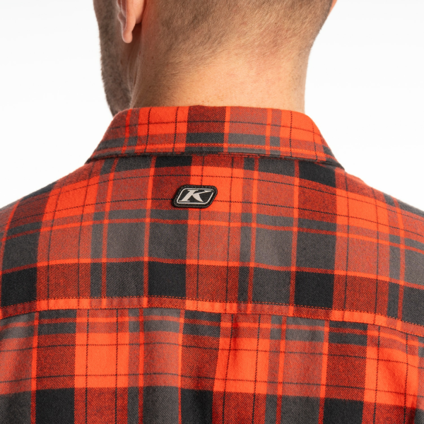 Cottonwood Midweight Flannel Shirt Monument - Black (Non-Current), 4, nordicamoto.ro