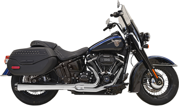 2-into-1 Road Rage Exhaust System Black, 1, nordicamoto.ro
