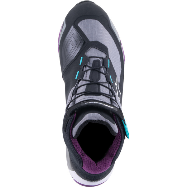Alpinestars CR-X DRYSTAR női csizma – Fekete/Szürke/Lila – 38-as méret, 3, nordicamoto.ro