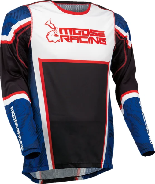 Agroid Jersey White, Red, Blue, Black M, 1, nordicamoto.ro