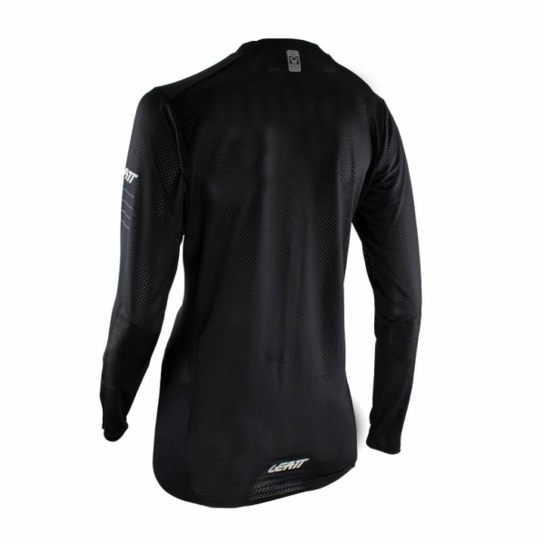 Tricou Dama MTB Leatt Gravity 4.0 Black, 9, nordicamoto.ro