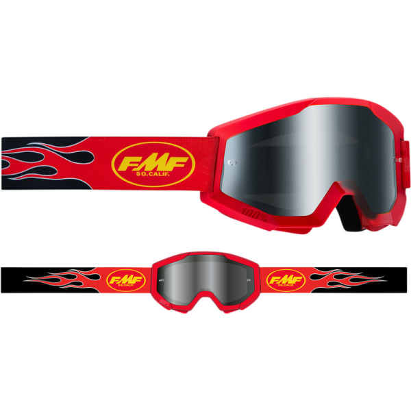 FMF PowerCore Flame Sed vörös védőszemüveg, 2, nordicamoto.ro