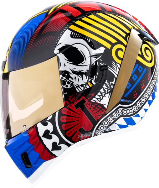 Airform Lucky Lid 5 Mips sisak, többszínű, 2XL, 4, nordicamoto.ro