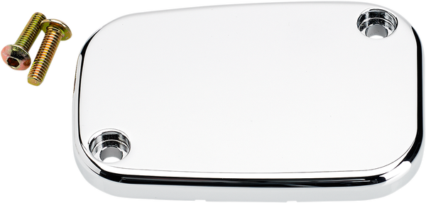 Front Brake Master Cylinder Cover Silver, 1, nordicamoto.ro