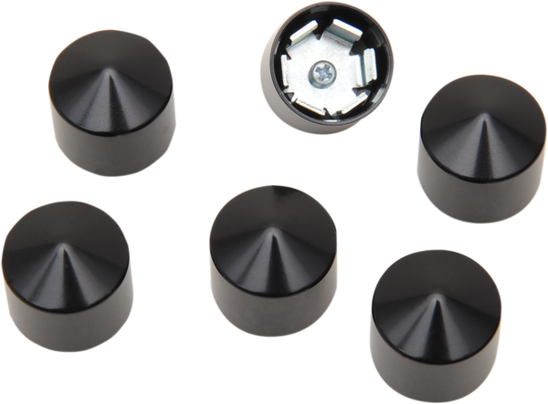 Bolt Cap Sets Black, 1, nordicamoto.ro