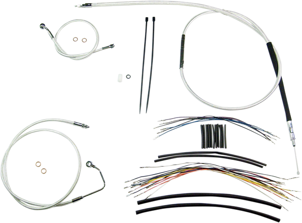 Sterling Chromite Ii® Upper Handlebar Installation Kit Silver, 2, nordicamoto.ro
