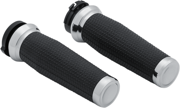 Thresher Handlebar Grips Black, 1, nordicamoto.ro