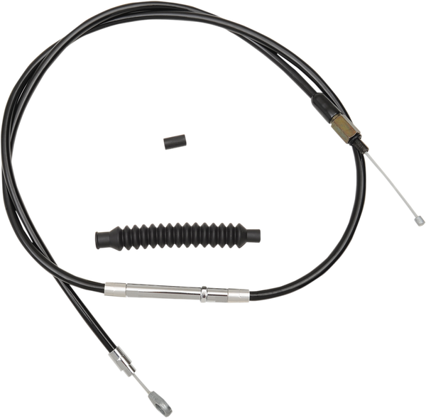 Black Vinyl Clutch Cable  Black, 1, nordicamoto.ro
