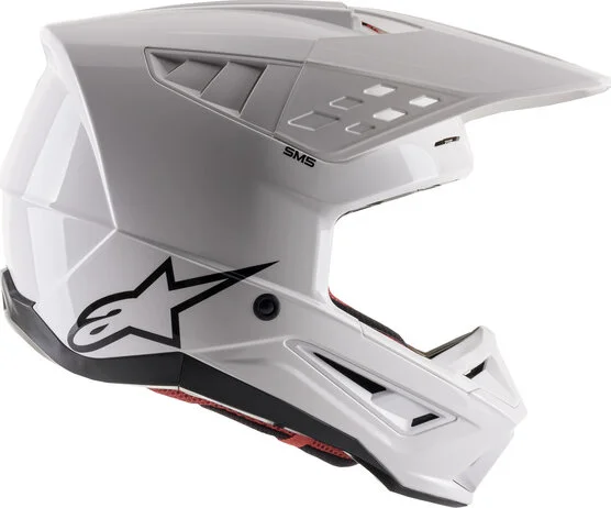 Supertech M5 Solid Mx Helmet White  M, 11, nordicamoto.ro