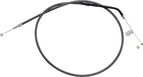 Karbonfibr Braided Throttle/idle Cable Silver, 1, nordicamoto.ro