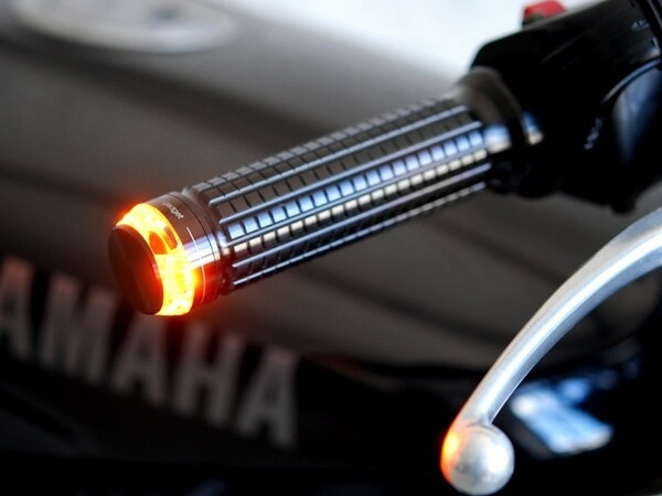 Mo-blaze Disc Turn Signals Anodized Black, 1, nordicamoto.ro