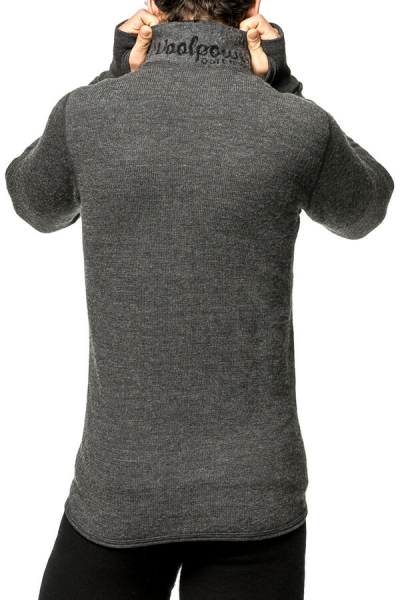 Woolpower Full zip 400 Merino Mid layer Jacket grey S, 3, nordicamoto.ro