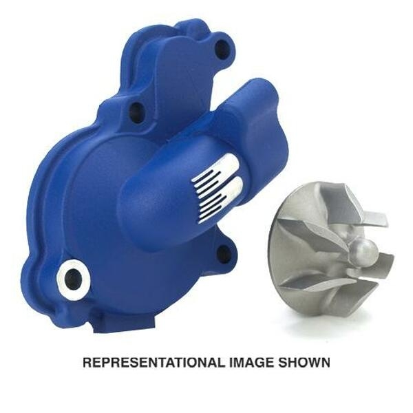 Supercooler Water Pump Cover & Impeller Kit Blue, 1, nordicamoto.ro
