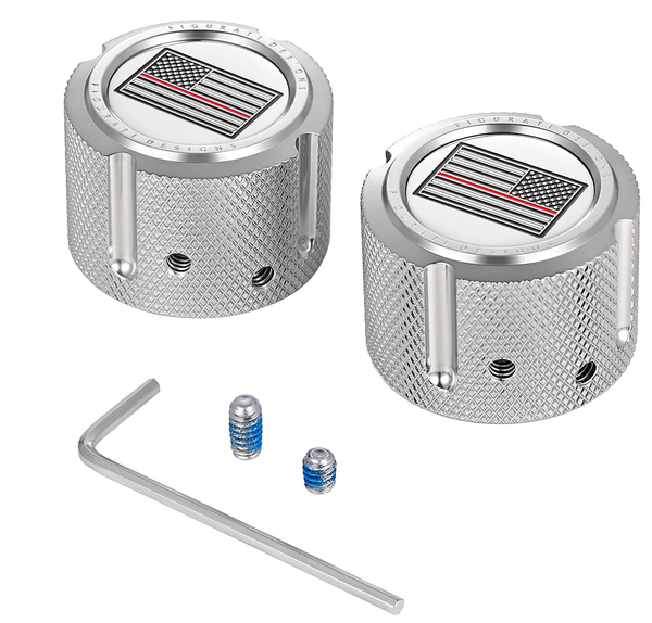 Front Axle Nut Cover Silver, 3, nordicamoto.ro
