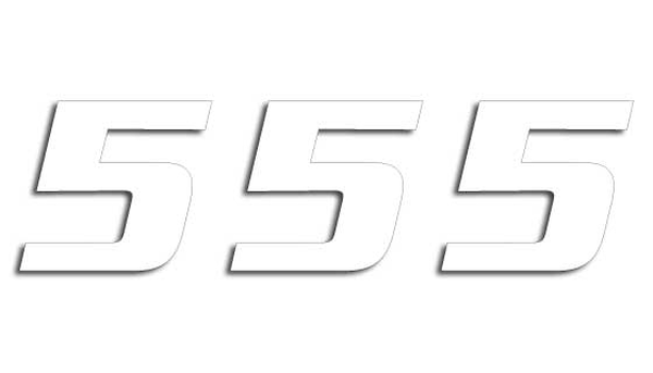 One Series Numbers White, 1, nordicamoto.ro