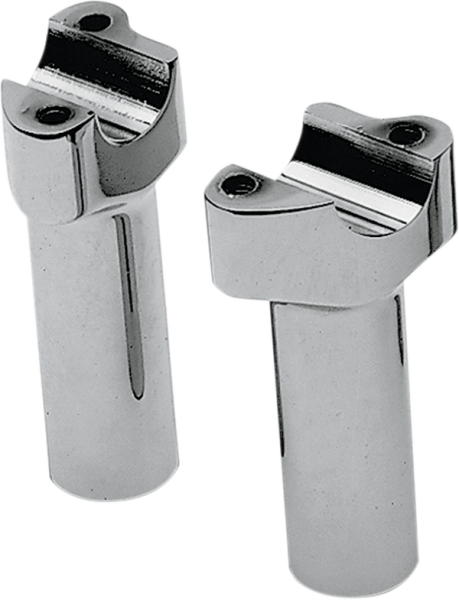Buffalo Billet Aluminum Handlebar Riser Silver, 1, nordicamoto.ro