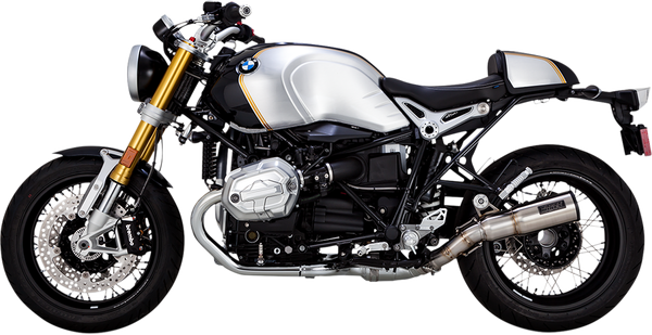 Hi-output Slip-on Muffler Brushed, 2, nordicamoto.ro