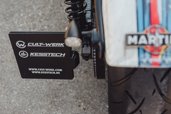License Plate Holder Rh975 Black, 2, nordicamoto.ro