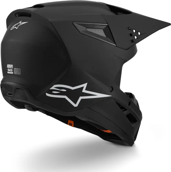 Alpinestars Sm3 Solid Black Matte S sisak, 7, nordicamoto.ro