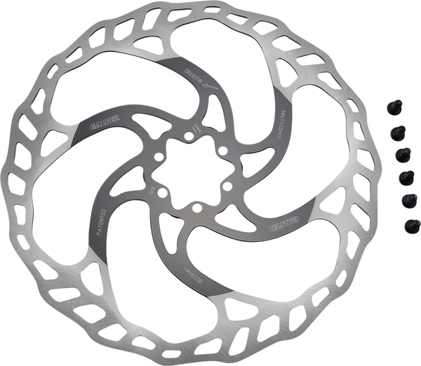 Wave® Fixed/oversize Bicycle Brake Rotor Black, Machined, 1, nordicamoto.ro