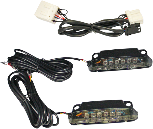 Luggage Rack Led Light Bar Smoke, 2, nordicamoto.ro