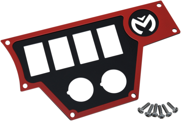 Dash Plate For Rzr Red, 1, nordicamoto.ro