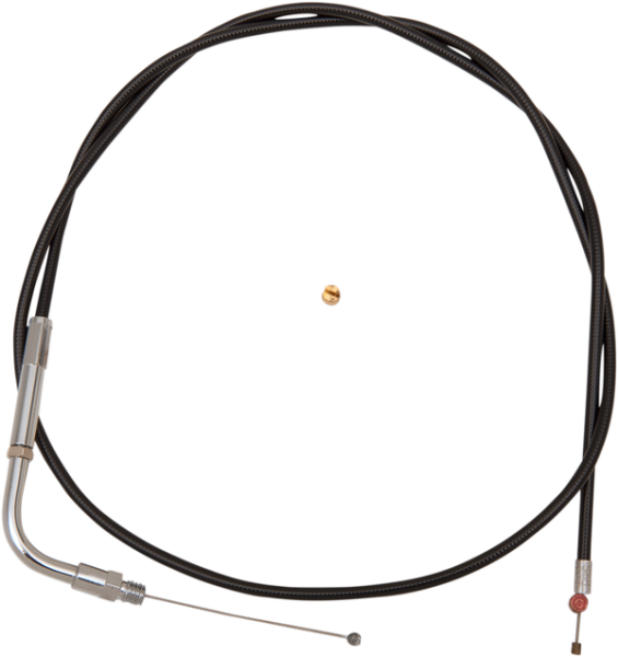Black Vinyl Throttle/idle Cable Black +152 mm (6''), 1, nordicamoto.ro