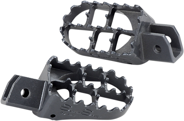 Super-stock Footpegs Gray Wide, 1, nordicamoto.ro
