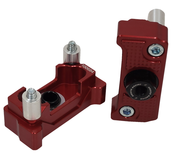 Captive Axle Block Sliders Red, 1, nordicamoto.ro