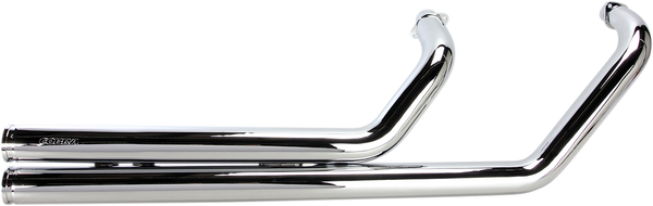 Speedster Short Exhaust System Chrome, 1, nordicamoto.ro