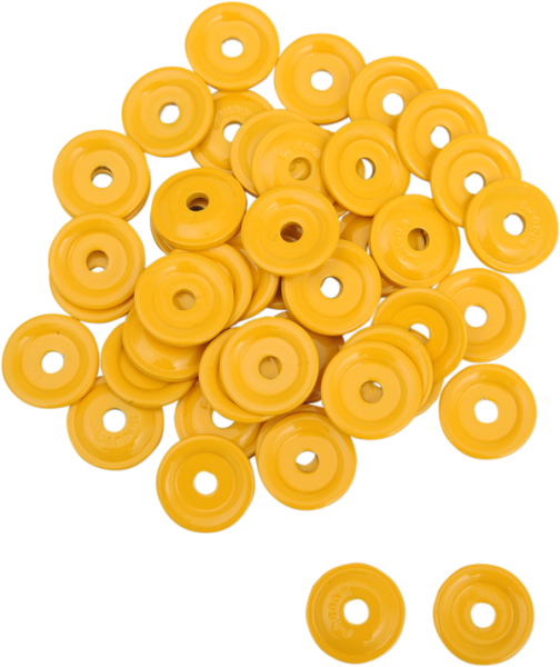 Round Digger® Aluminum Support Plates Yellow, 1, nordicamoto.ro