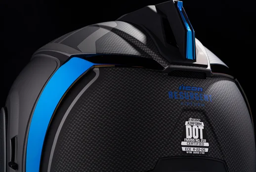 Airform Resurgent Helmet Black, Blue L, 8, nordicamoto.ro