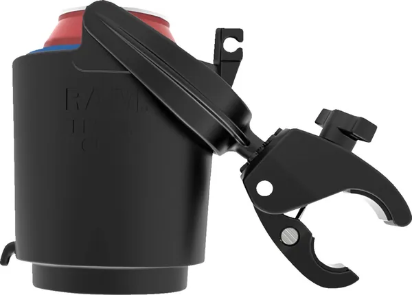 Ram® Tough-claw Mount With Level Cup Drink Holder Black, 7, nordicamoto.ro