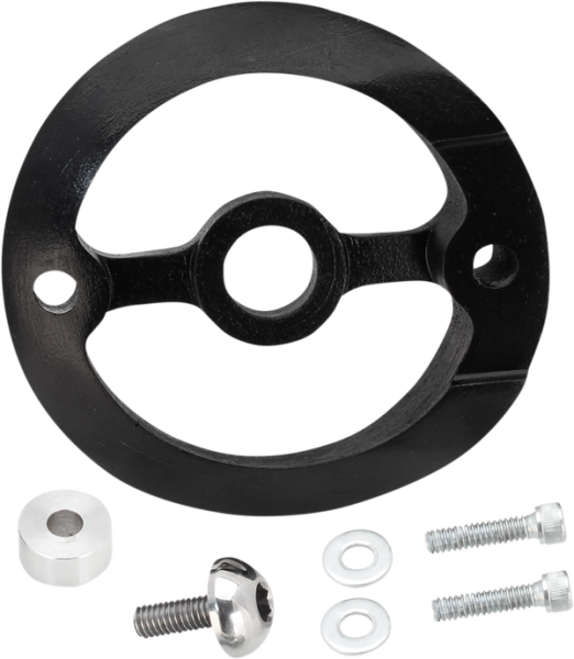 Air Cleaner Cover Adapter Kit Black, 1, nordicamoto.ro