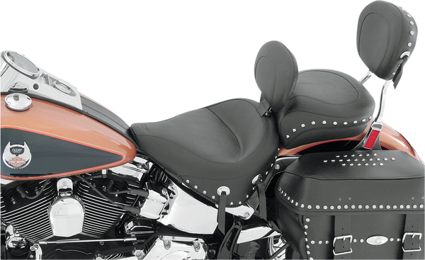 Wide Solo Seat With Removable Backrest Black, 1, nordicamoto.ro
