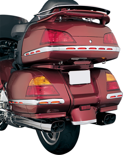 Lighted Saddlebag Molding Red, 2, nordicamoto.ro