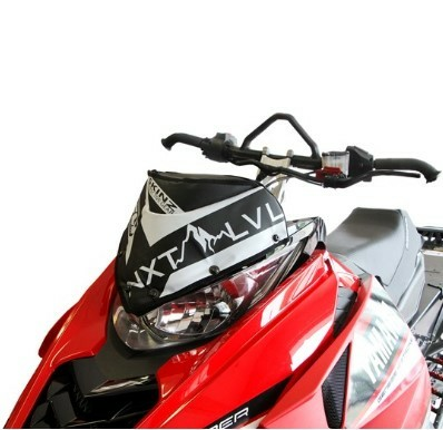 Skinz Next Level Windshield Pak Black 2014- Yamaha Viper, 1, nordicamoto.ro