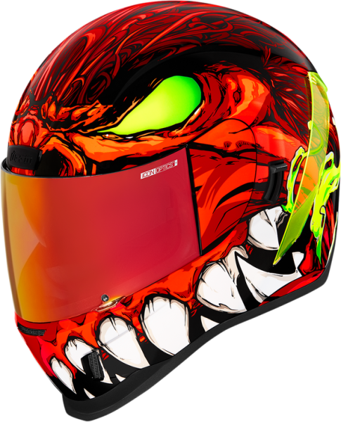 Airform Manik'r Helmet Red M, 2, nordicamoto.ro