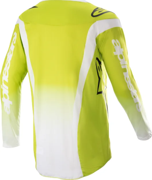 Tricou Alpinestars Techstar Push Yellow/White, 2, nordicamoto.ro