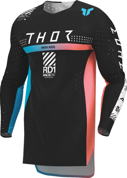 Tricou Thor Sportmode Synth Negru S, 14, nordicamoto.ro