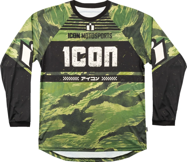 Tricou Icon Tiger’s Blood Green 4XL, 1, nordicamoto.ro