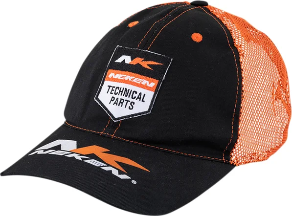 Brand Trucker Hat Black, Orange ONE SIZE, 1, nordicamoto.ro