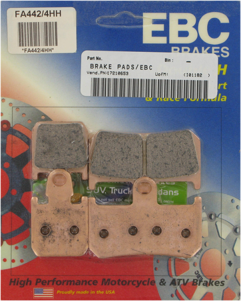 Sinterelt fékbetétek (r)hh(r), 1, nordicamoto.ro