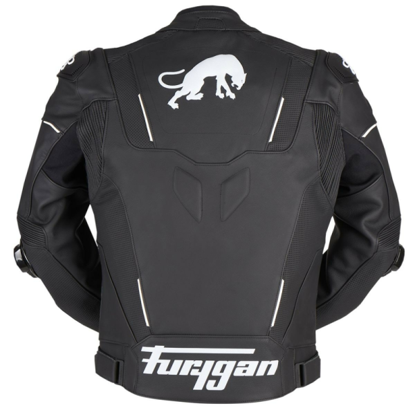 Geaca Piele Furygan Raptor Evo Black/White XL, 2, nordicamoto.ro