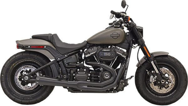 2-into-1 Road Rage Exhaust System Black, 1, nordicamoto.ro